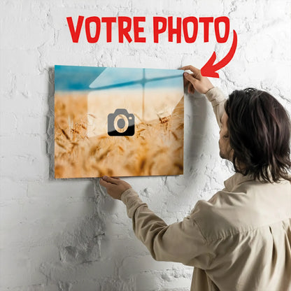 Poster métallique personnalisable