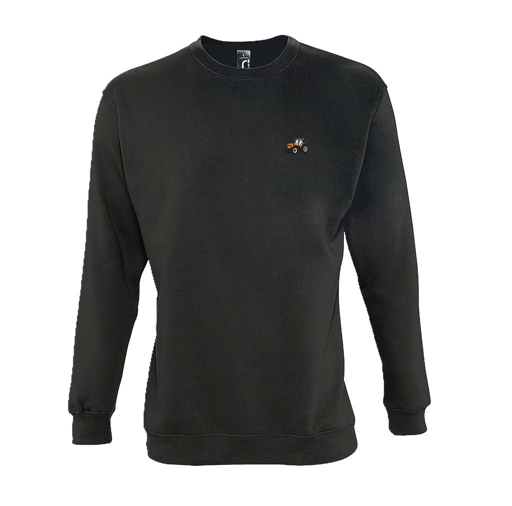 Sweat col rond - Renault Marron Chocolat