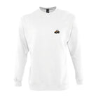 Sweat col rond - Renault Blanc