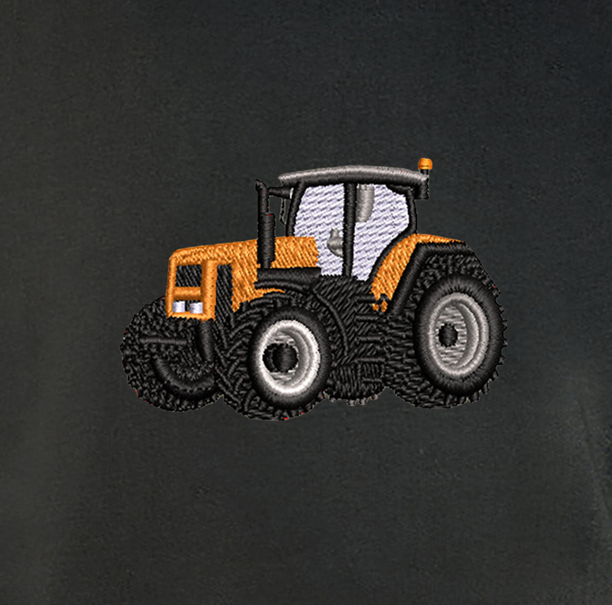 Sweat col rond - Renault - détail broderie anthracite