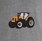 T-shirt - Renault - détail broderie gris