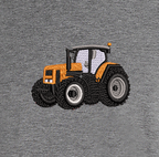 Polo - Renault - détail broderie gris