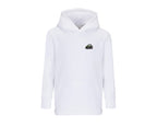 Sweat à capuche enfant Deutz Fahr blanc brodé COQ AGRI