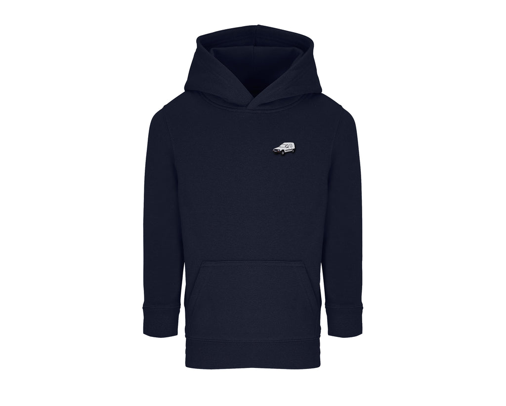 Sweat à capuche enfant C15 french marine brodé COQ AGRI