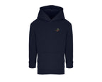Sweat à capuche enfant Fendt Favorit 926 french marine brodé COQ AGRI