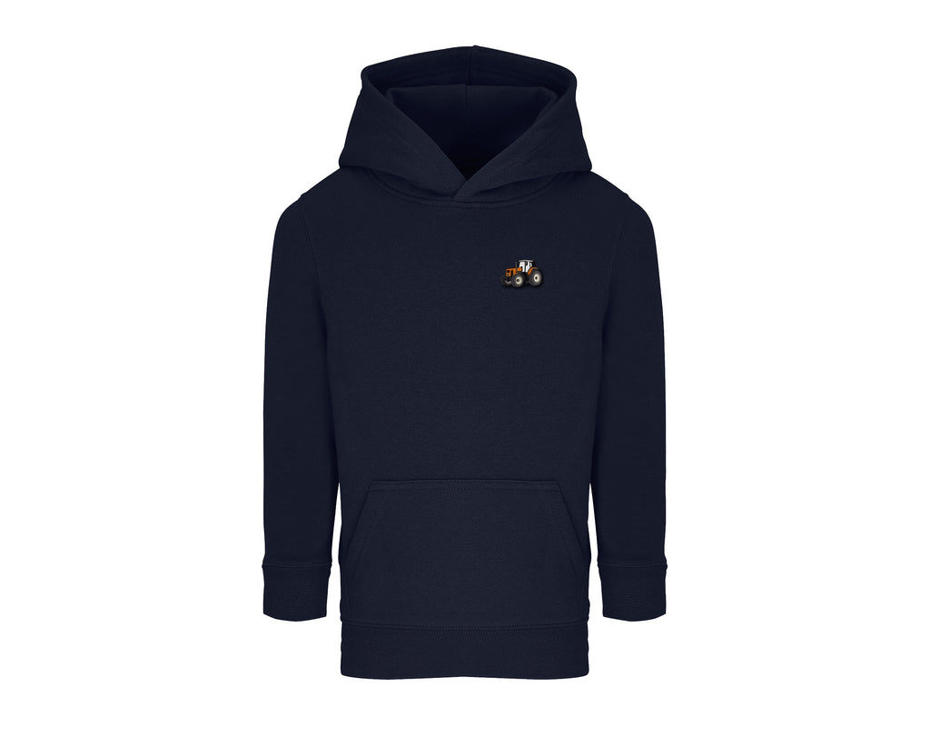 Sweat à capuche enfant Renault 133 54 french marine brodé COQ AGRI