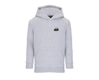 Sweat à capuche enfant Claas Axion 900 gris chiné brodé COQ AGRI