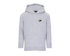 Sweat à capuche enfant Claas Jaguar 960 gris chiné brodé COQ AGRI