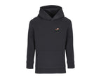 Sweat à capuche enfant Fiat noir brodé COQ AGRI