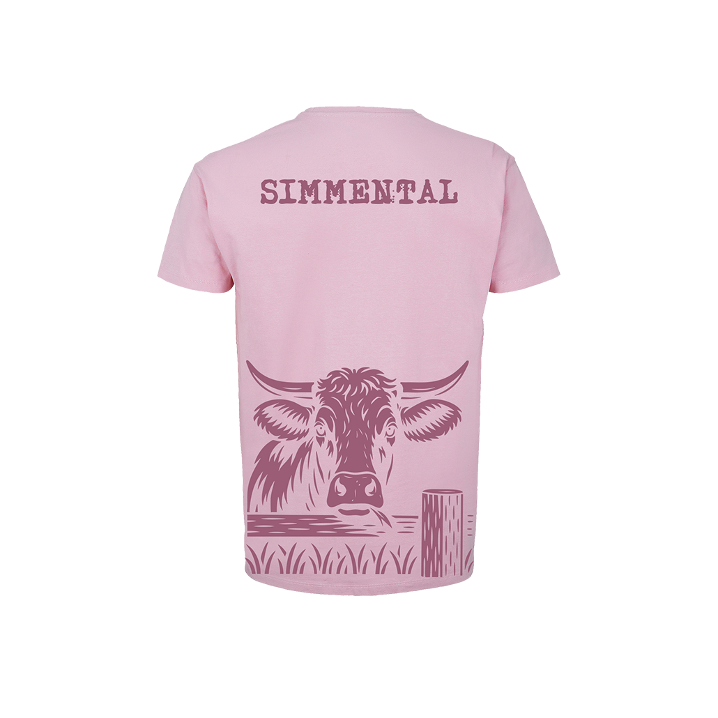 T-shirt vache rose 🎀