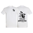 T-shirt Super papa et Agriculteur