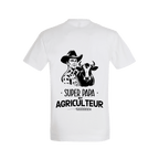 T-shirt Super papa et Agriculteur