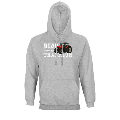 Sweat "Beau comme un tracteur"