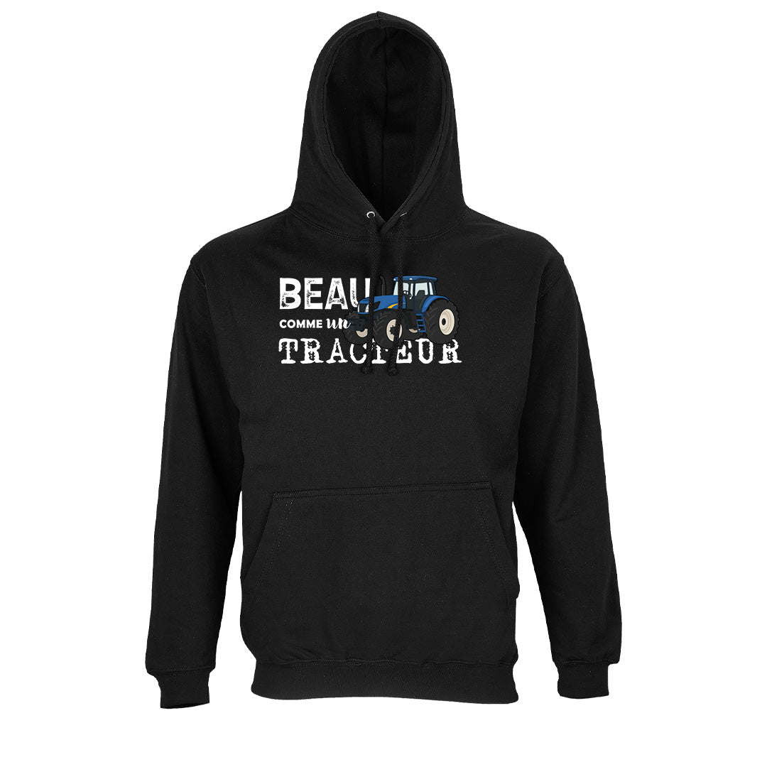 Sweat "Beau comme un tracteur"