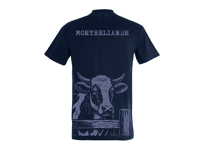 T-shirt Vache Montbéliarde - COQ AGRI