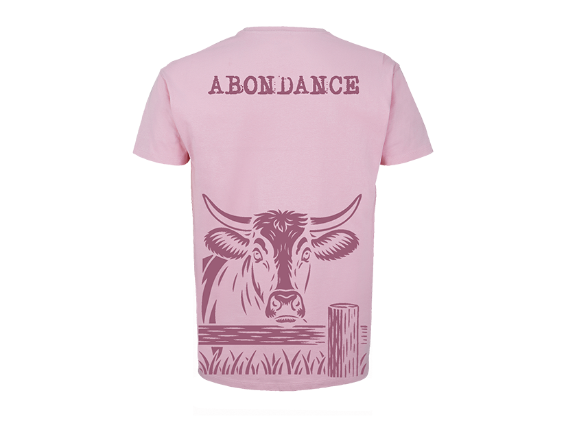 T-shirt vache rose 🎀