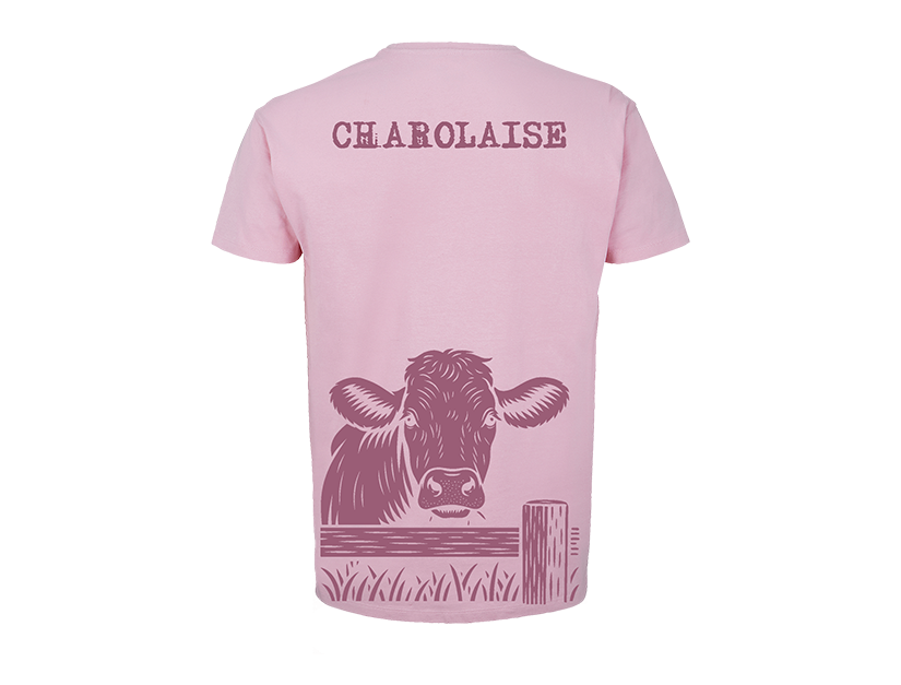 T-shirt vache rose 🎀