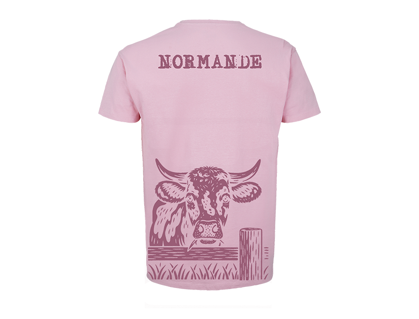 T-shirt vache rose 🎀