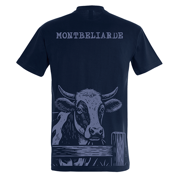 T-shirt enfant Vache Montbéliarde