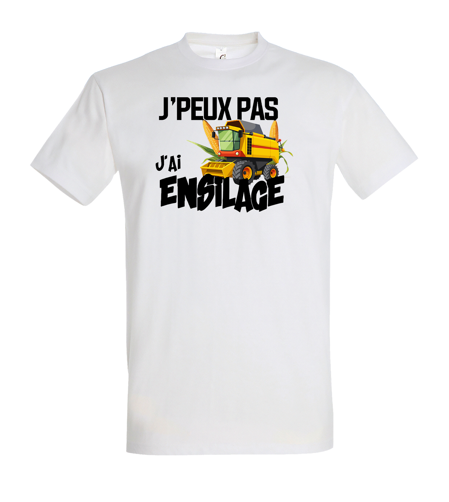 T-shirt "J'peux pas j'ai ensilage"