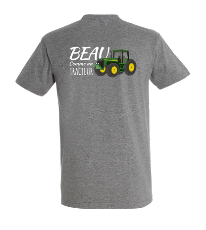 T-Shirt „Schön wie ein Traktor“.