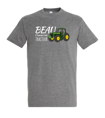 T-Shirt „Schön wie ein Traktor“.