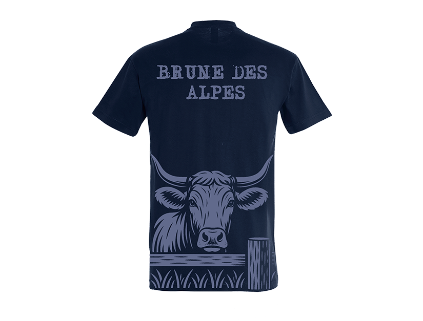 T-shirt Vache Brune des Alpes