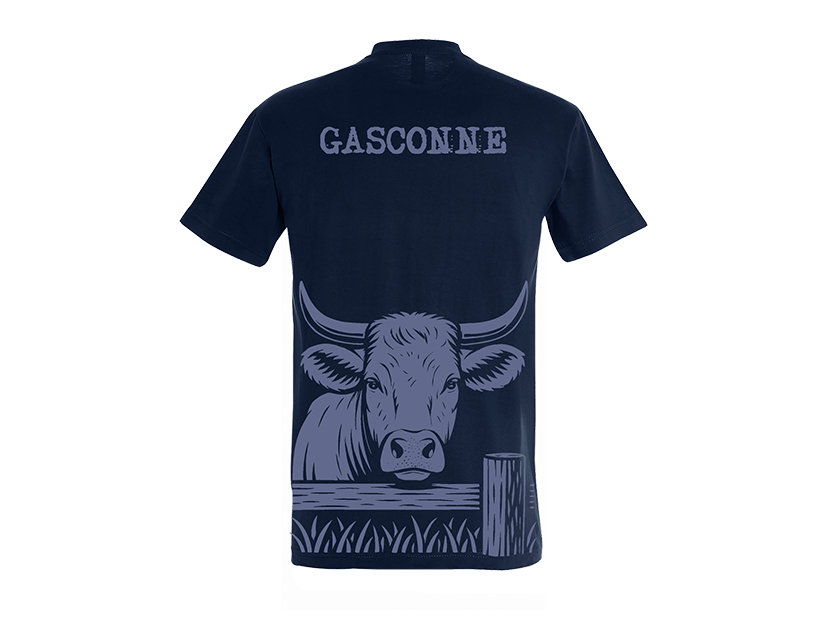 T-shirt Vache Gasconne