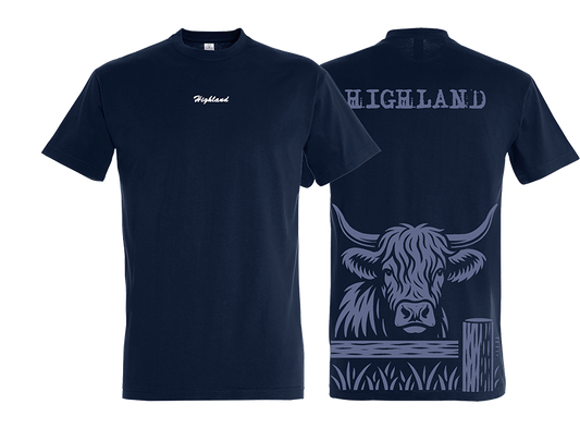T-shirt Vache Highland