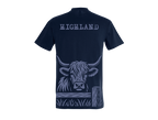 T-shirt Vache Highland