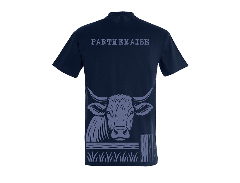 T-shirt Vache Parthenaise