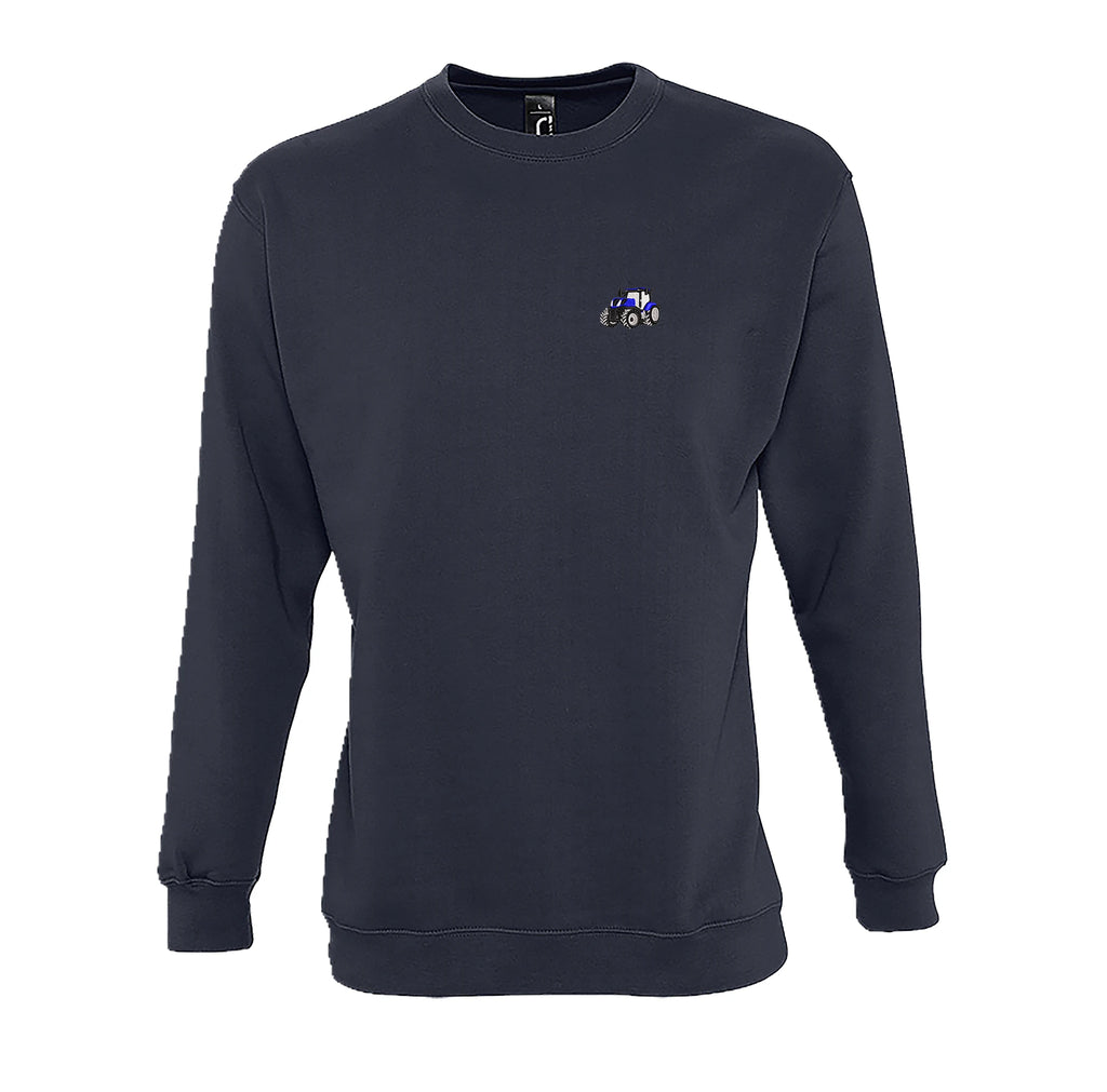 Sweat col rond - New Holland T7 Bleu Marine