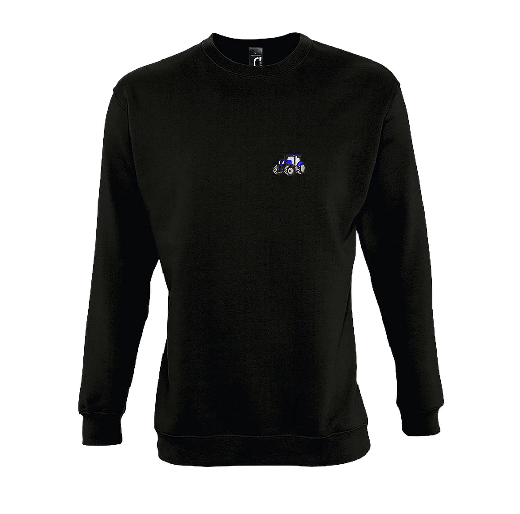 Sweat col rond - New Holland T7 Noir