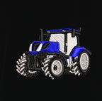 Polo - New Holland T7 - détail broderie noir