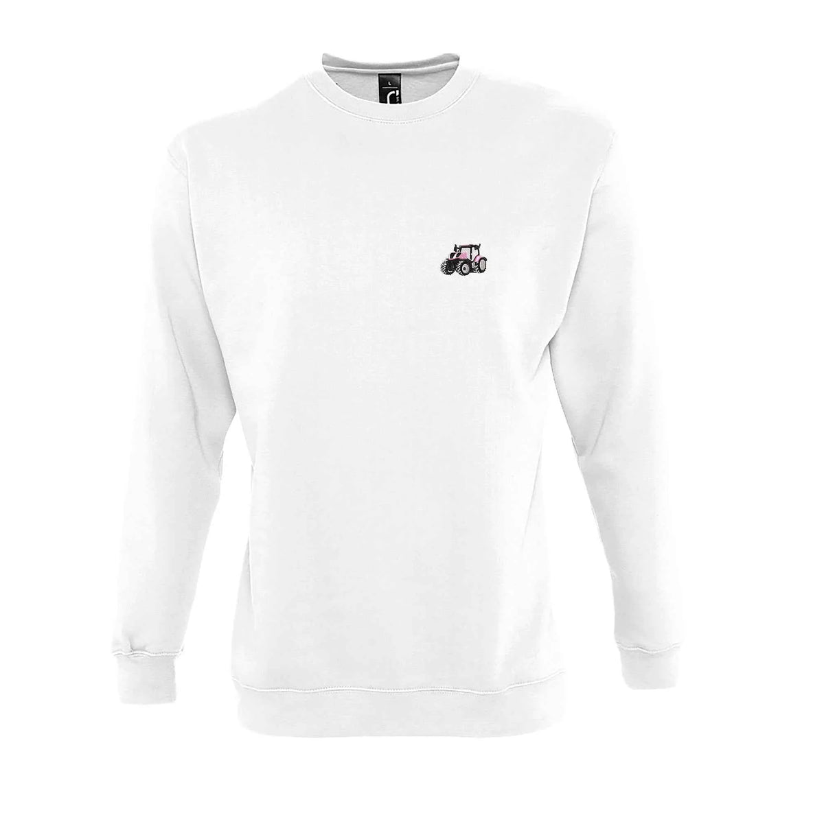 Sweat col rond - New Holland T7 Rose