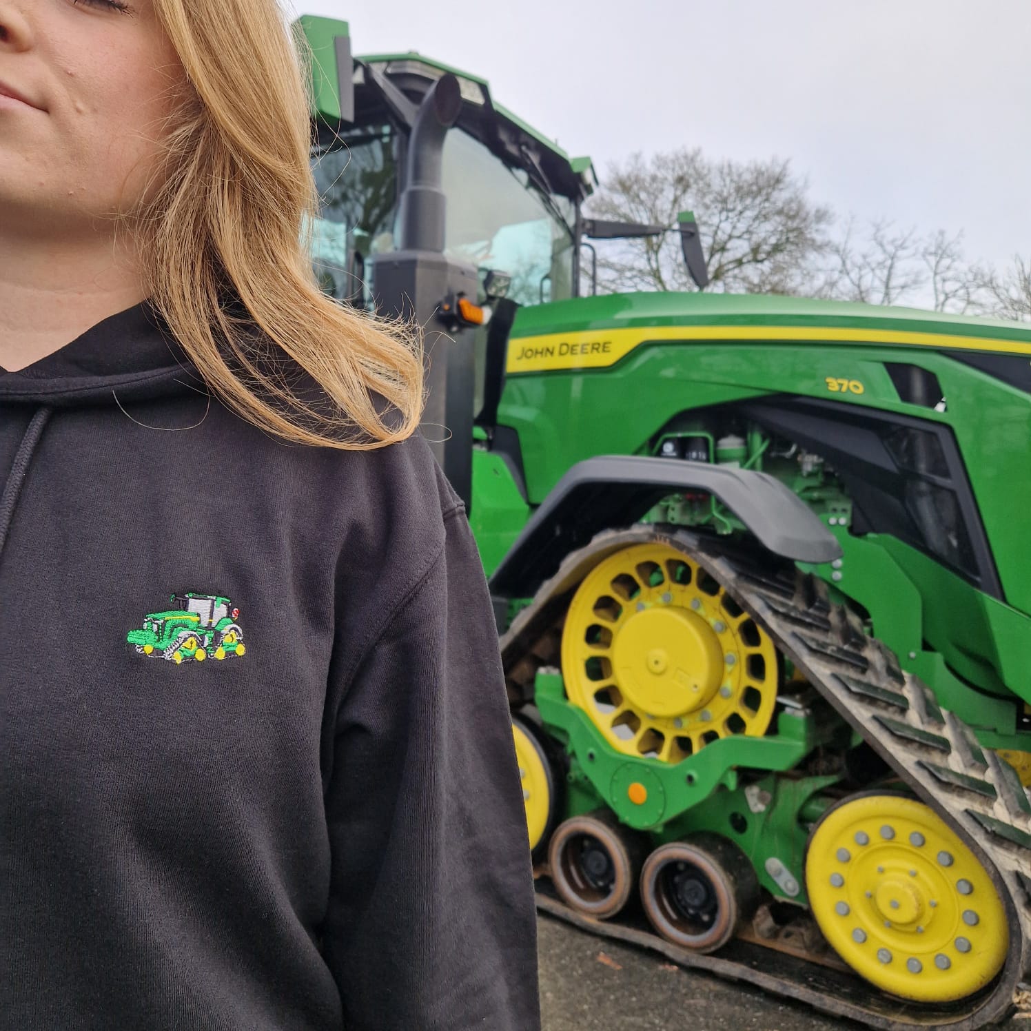 Sweat à capuche - John Deere 8X