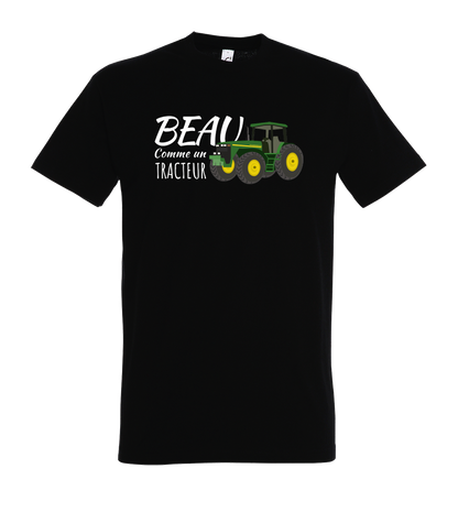 T-Shirt „Schön wie ein Traktor“.