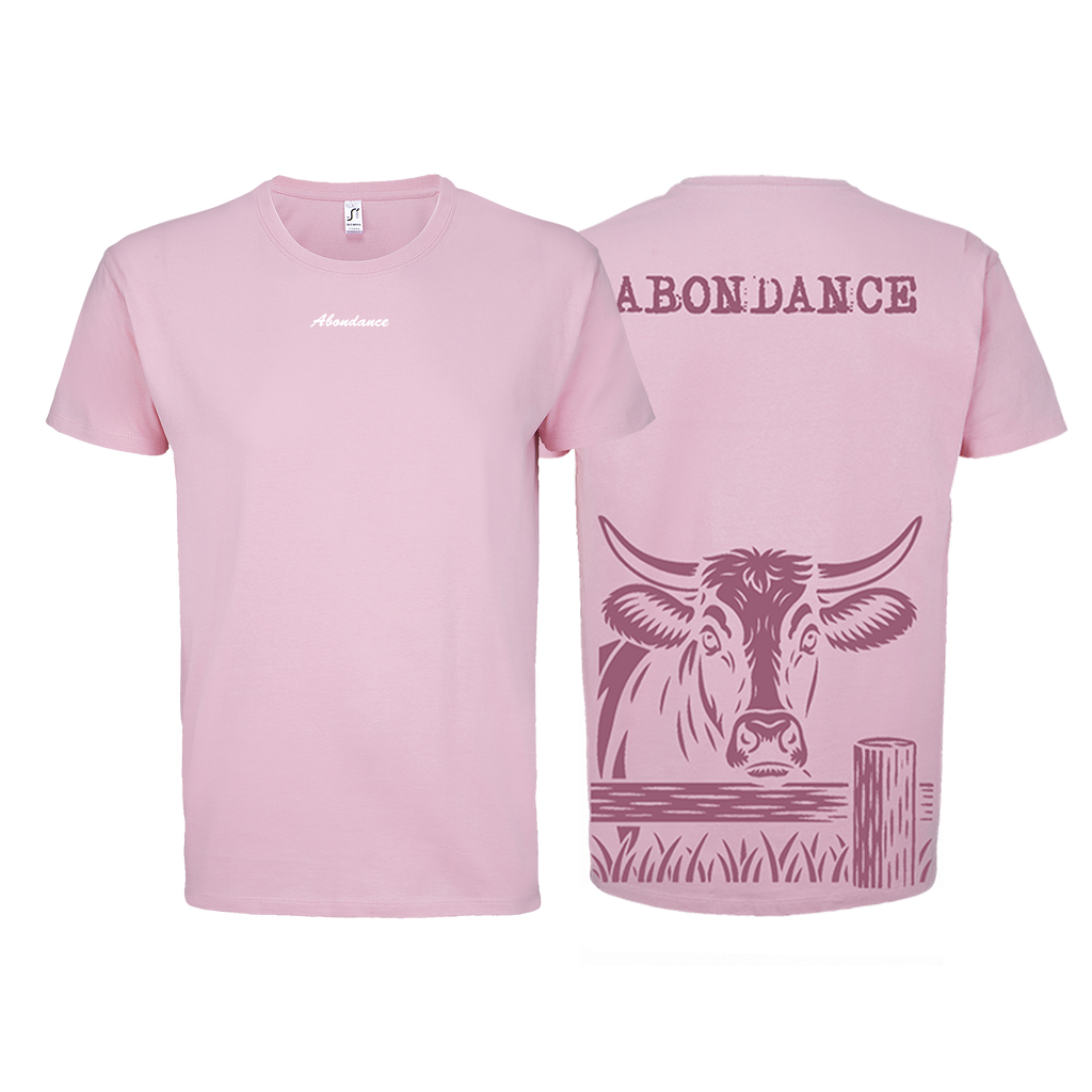 T-shirt vache rose 🎀