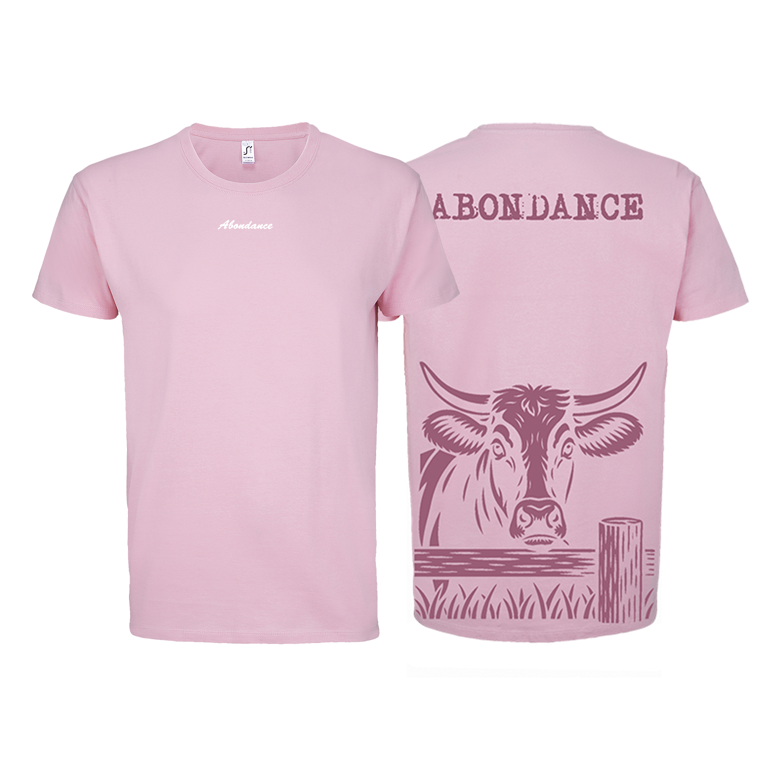 T-shirt vache rose 🎀