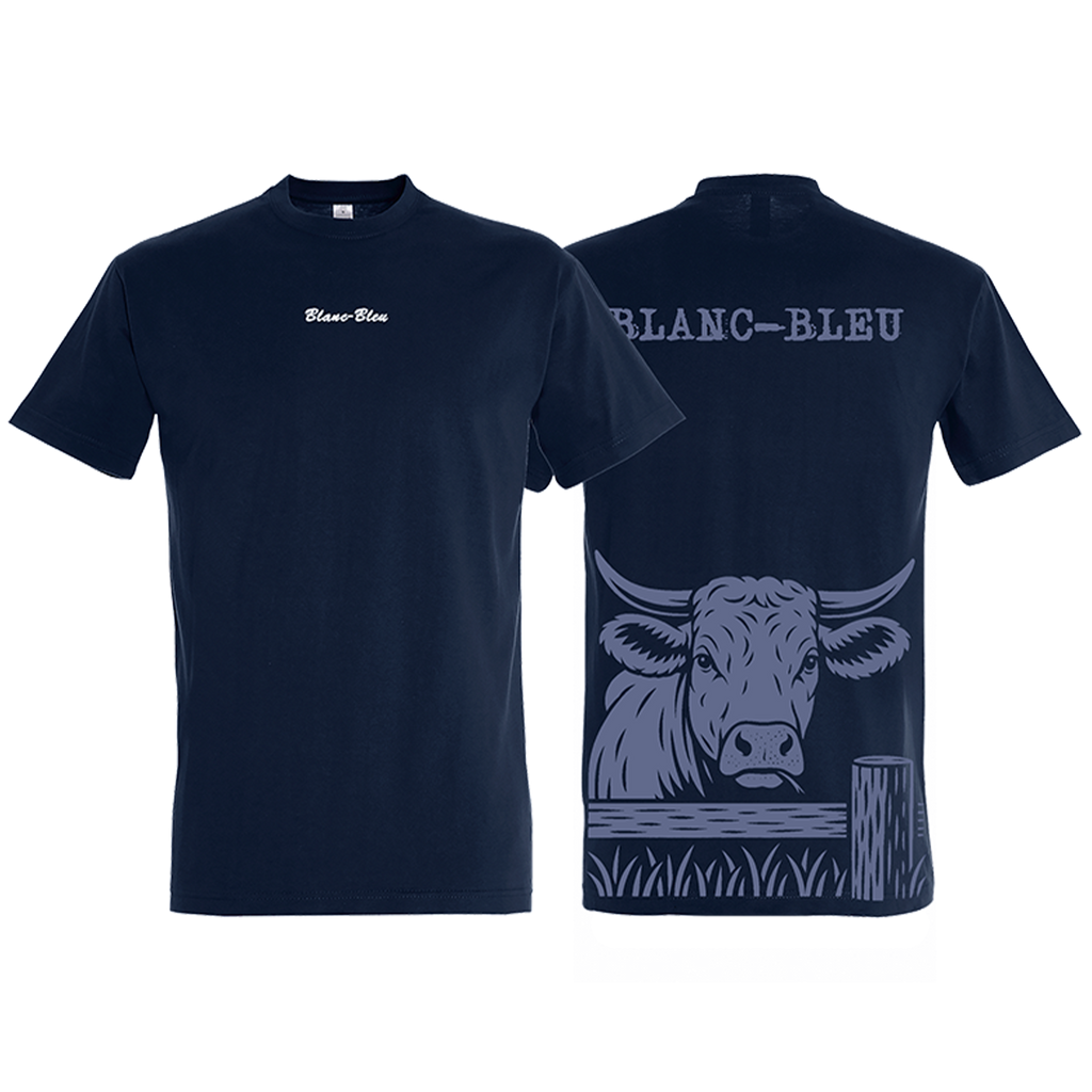 T-shirt enfant Blanc-Bleu