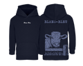 Sweat enfant Blanc Bleu - COQ AGRI