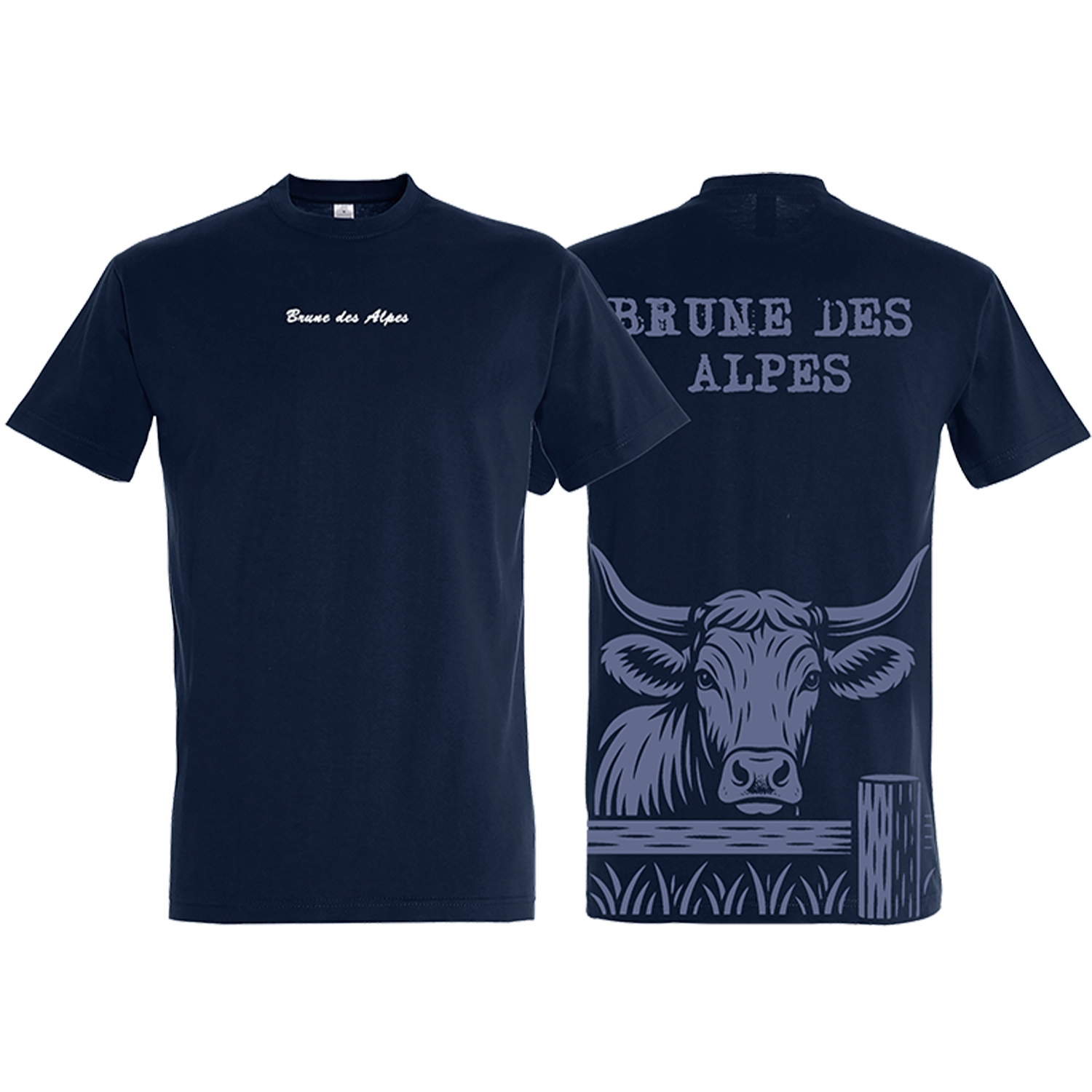 T-shirt Vache Brune des Alpes