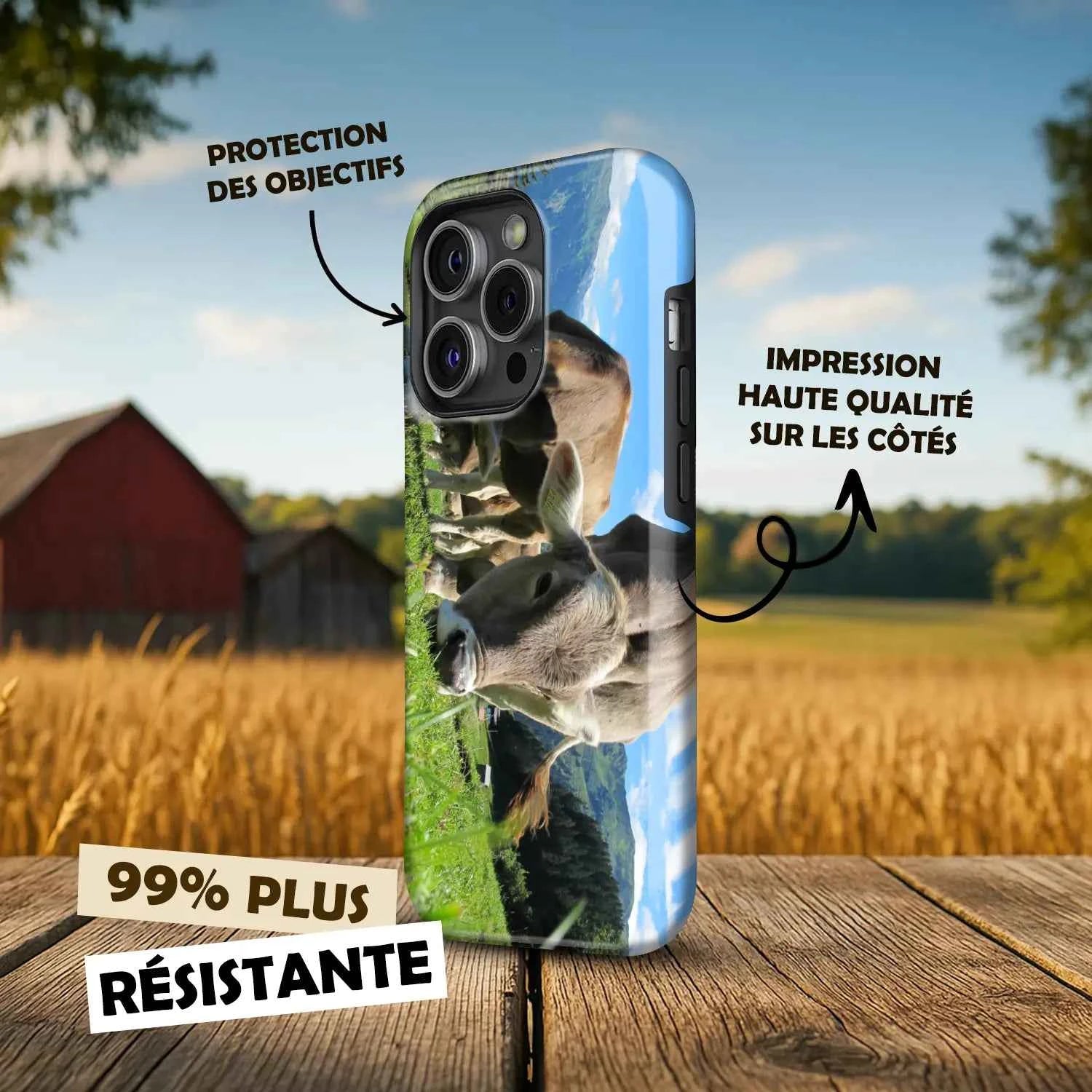 Coque Premium - Brunes des Alpes