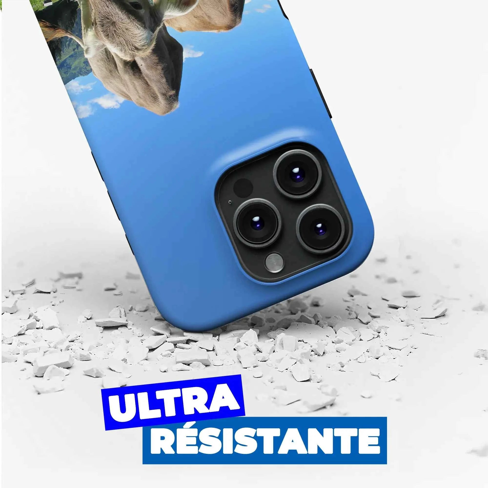 Coque Premium - Vache Brunes des Alpes