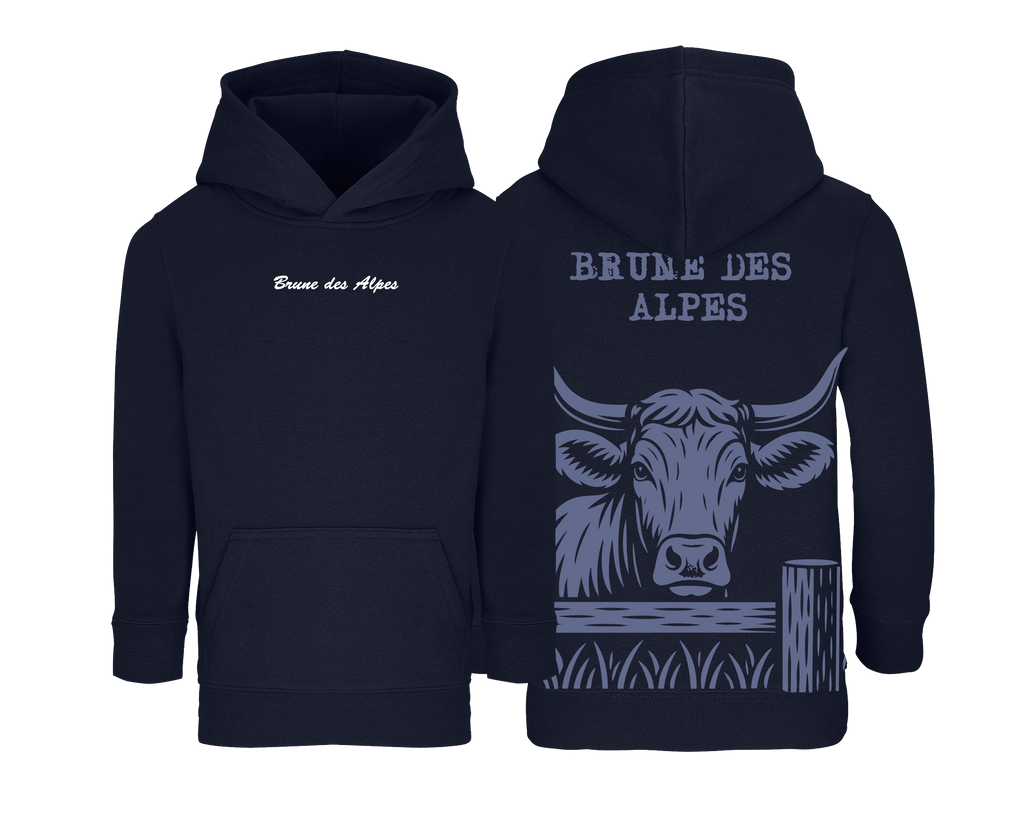 Sweat enfant Brunes des Alpes - COQ AGRI