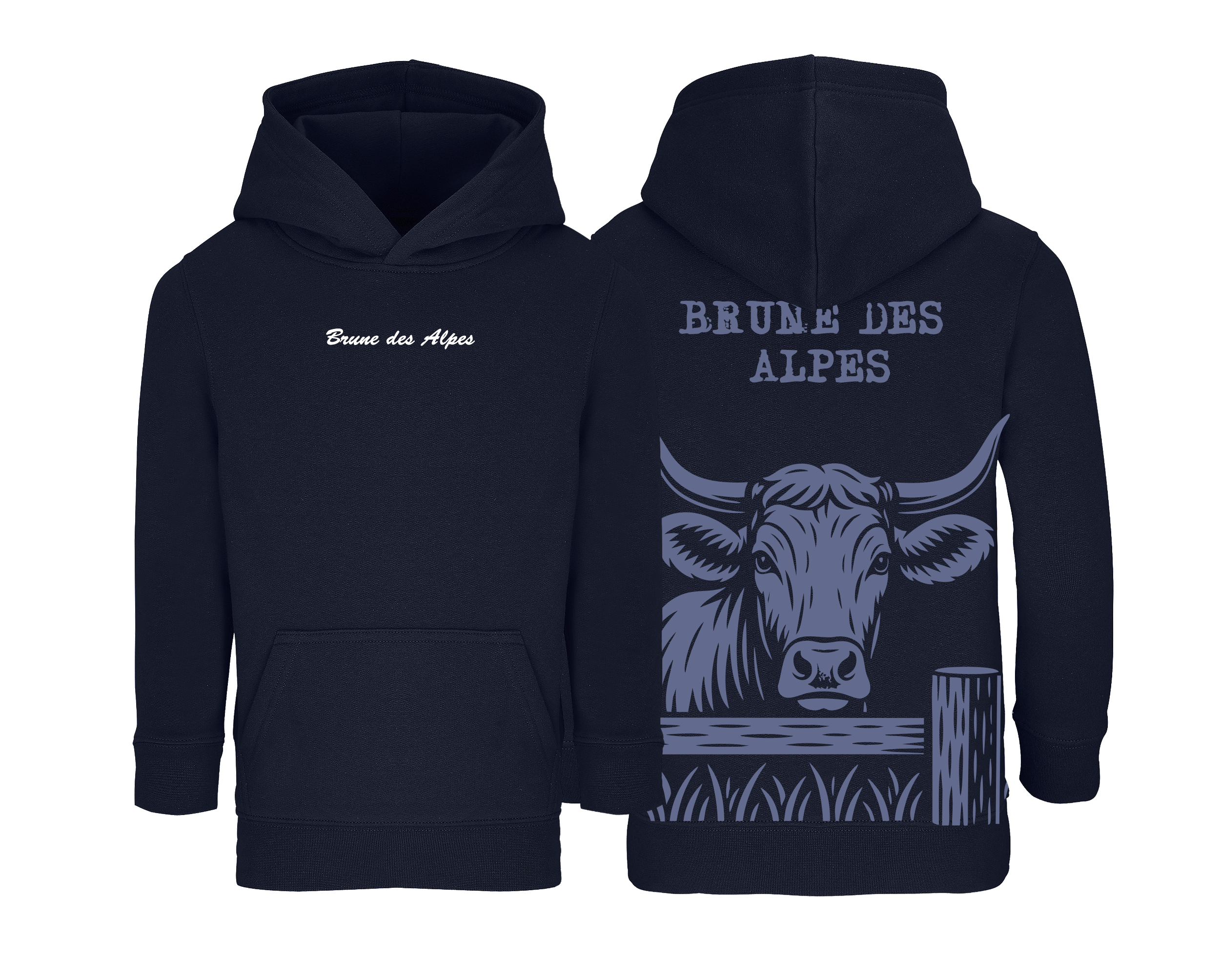 Sweat enfant Brunes des Alpes - COQ AGRI