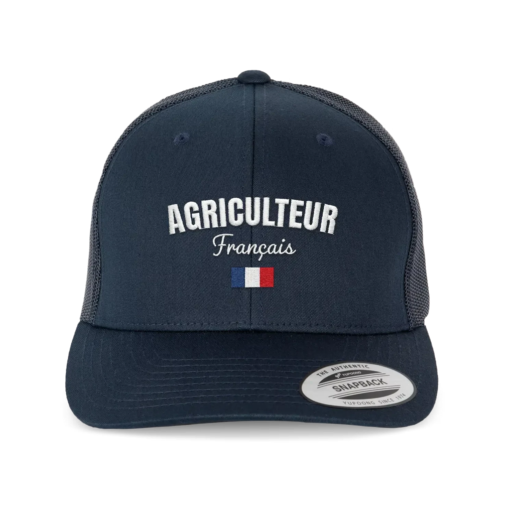 Casquette - Agriculteur Français Bleu Marine