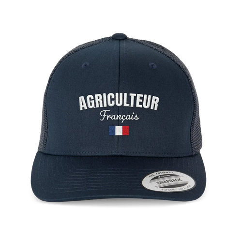 Casquette - Agriculteur Français Bleu Marine