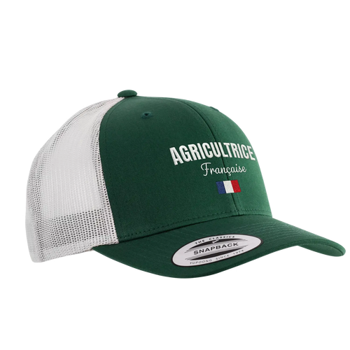 Casquette Trucker - Agricultrice Française Kaki