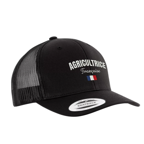Casquette - Agricultrice Française Noir